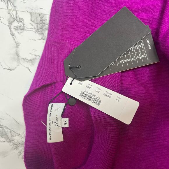NWT Universal Standard x J. Crew sweater dress 5X - Picture 7 of 9